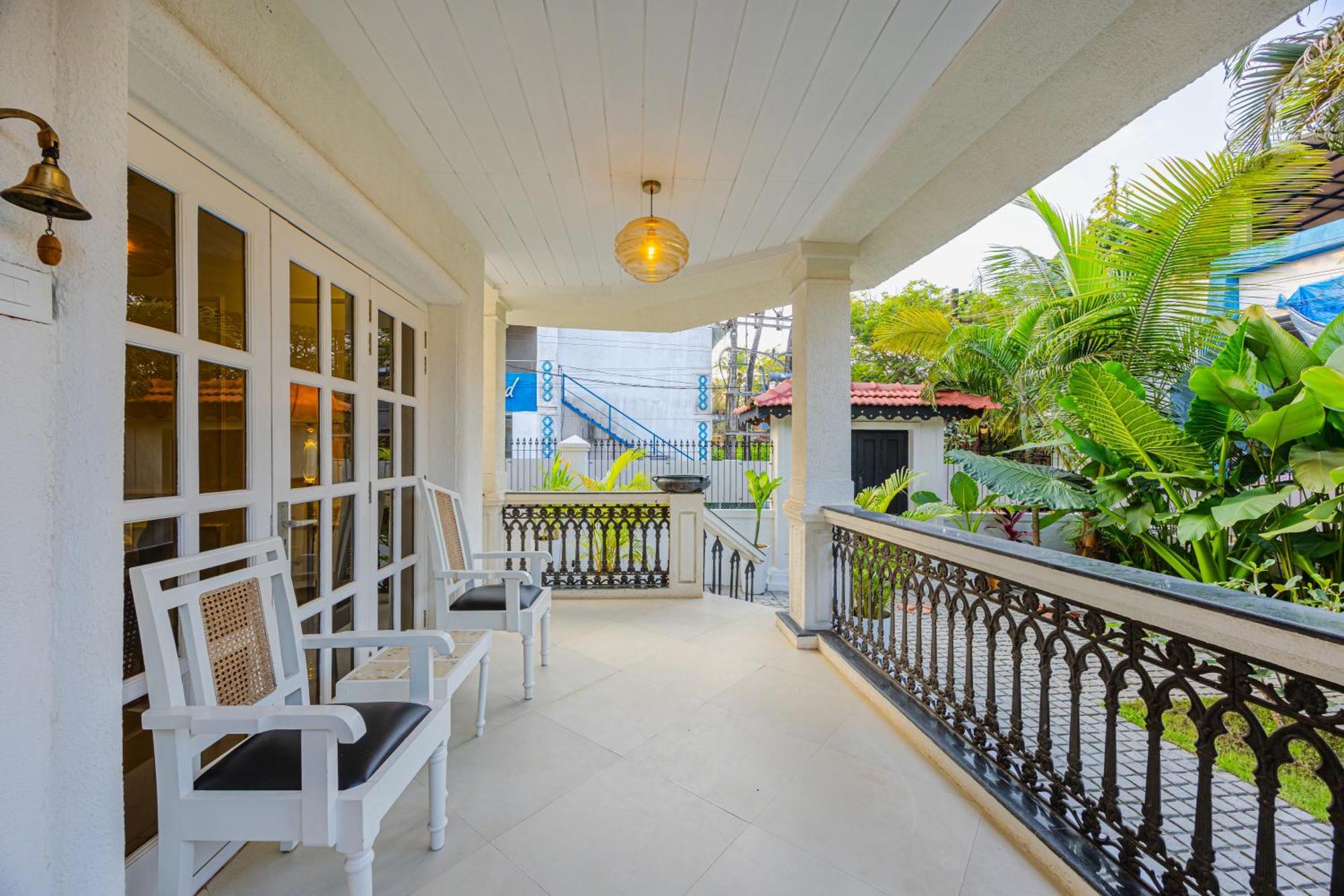 Elivaas 4 Bhk Villa Near Beach With Private Pool & Bar - Casa Boa Vida Candolim Zewnętrze zdjęcie