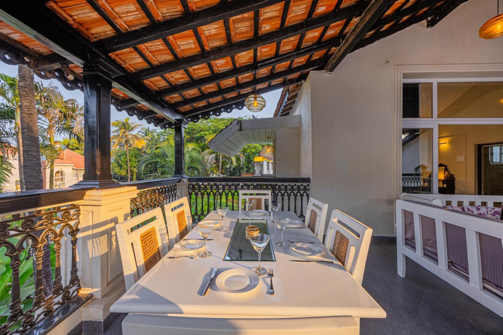 Elivaas 4 Bhk Villa Near Beach With Private Pool & Bar - Casa Boa Vida Candolim Zewnętrze zdjęcie