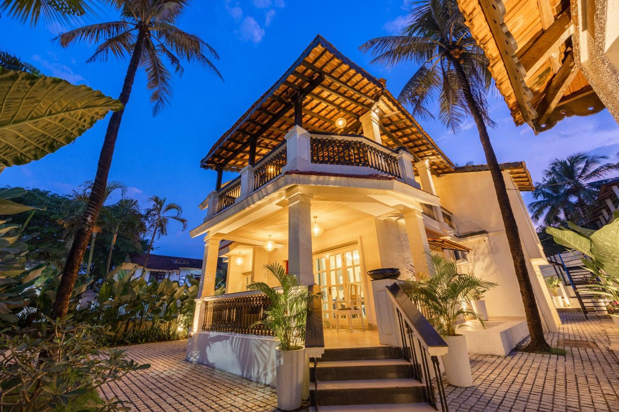 Elivaas 4 Bhk Villa Near Beach With Private Pool & Bar - Casa Boa Vida Candolim Zewnętrze zdjęcie