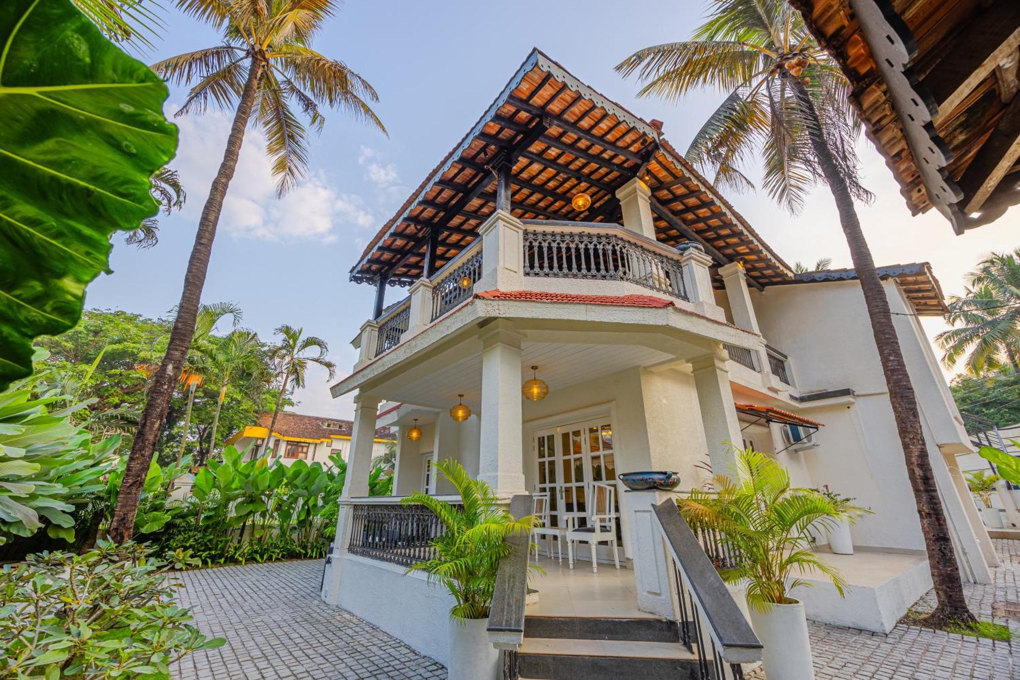 Elivaas 4 Bhk Villa Near Beach With Private Pool & Bar - Casa Boa Vida Candolim Zewnętrze zdjęcie